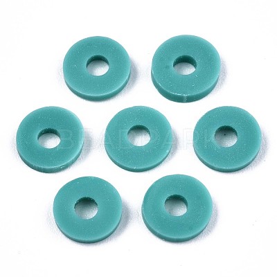 Handmade Polymer Clay Beads CLAY-Q251-4.0mm-107-1