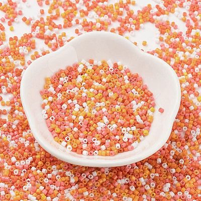 Baking Paint Glass Seed Beads X-SEED-S042-05B-45-1