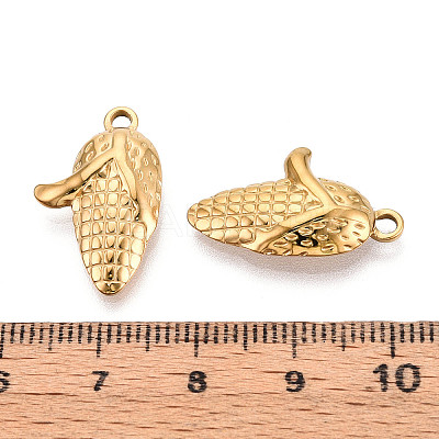 304 Stainless Steel Pendants STAS-T065-69G-1