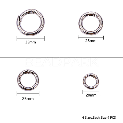 Zinc Alloy Key Clasp Findings PALLOY-PH0012-68-1