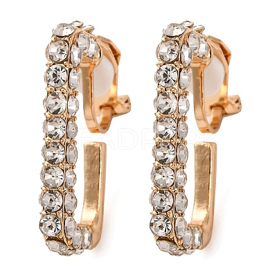 Alloy Silicone Clip-on Earrings EJEW-Z120-02G-03-1