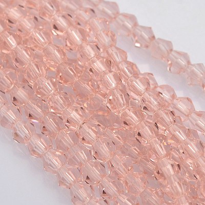 Bicone Glass Beads Strands EGLA-P016-3mm-10-1