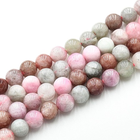 Natural Quartz Beads Strands G-N355-6mm-10-1