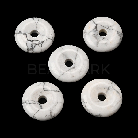 Natural Howlite Pendants G-F820-13A-09-1