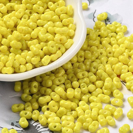 Baking Paint Glass Seed Beads SEED-K009-01A-08-1