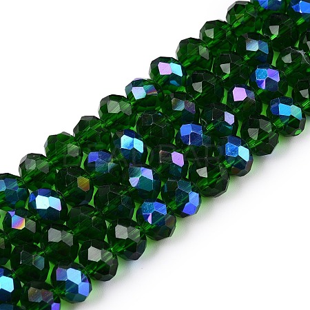 Electroplate Glass Beads Strands LS-EGLA-A044-T8mm-L24-1