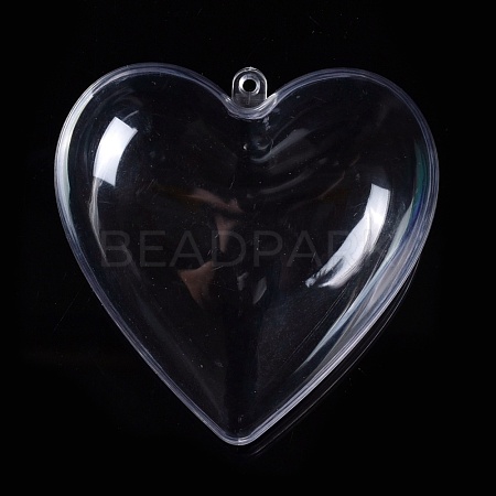 Openable Transparent Plastic Pendants CON-K007-01B-1