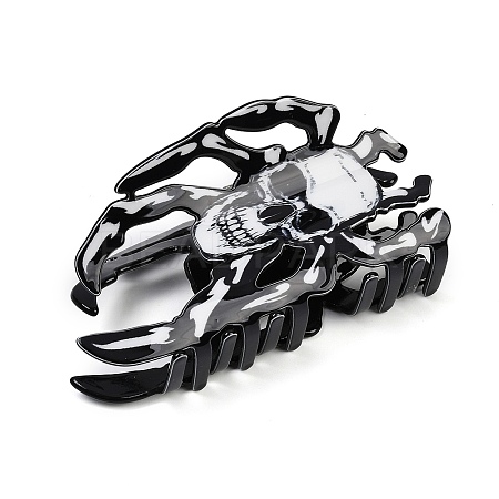 Halloween Theme Acrylic Claw Hair Clips PHAR-P011-A02-1