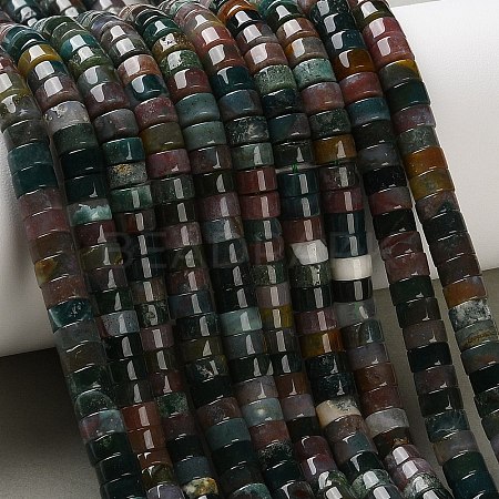 Natural Indian Agate Beads Strands G-M420-A04-01-1