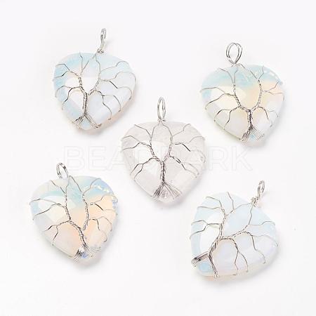 Opalite Pendants G-G713-F03-1