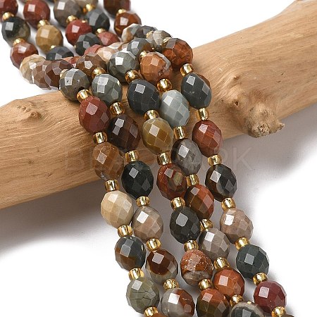 Natural Alashan Agate Beads Strands G-F809-A24-01-1