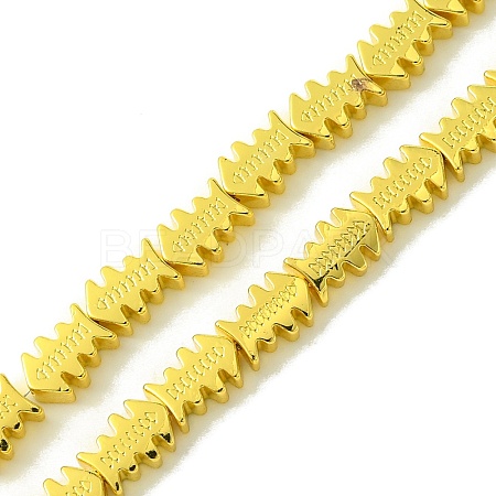 Electroplated Synthetic Non-Magnetic Synthetic Hematite Beads Strands G-I360-Q01-01-1
