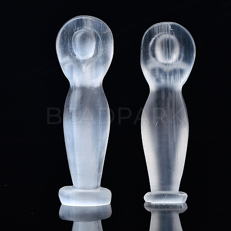 Goddess Natural Selenite Figurines DJEW-PW0021-21-1