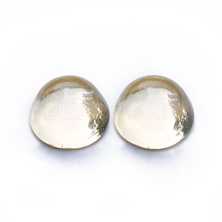 Transparent Glass Cabochons GLAA-L021-F-001GS-1