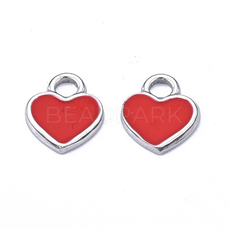 201 Stainless Steel Charms STAS-S080-045P-06-NR-1