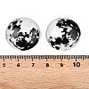 Fluorescent Glass Cabochons GGLA-T004-12A-3