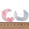 Luminous Transparent Acrylic Beads LACR-S001-10-5