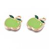 Alloy Enamel Charms X-ENAM-S115-020-4