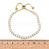 304 Stainless Steel Pave Clear Cubic Zirconia Tennis Bracelets BJEW-G754-03G-03-5