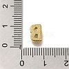 Rack Plating Brass Micro Pave Clear Cubic Zirconia Beads KK-G500-30G-B-3