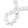 ABS Plastic Imitation Pearl Beads Strands KY-N015-09-B01-4