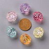 Transparent Acrylic Beads TACR-S154-31C-5