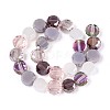 Electroplate Glass Beads Strands EGLA-N022-03A-A02-2