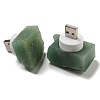 Nuggets Natural Green Aventurine USB Night Light G-Q170-02G-3