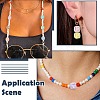 50Pcs 10 Colors UV Plating Opaque Acrylic Beads PACR-CJ0001-47-7