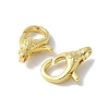 Brass Lobster Claw Clasps KK-F893-17G-2