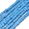 Synthetic Turquoise Beads Strands G-F631-C15-1