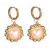 Natural Freshwater Pearl Hoop Earrings for Women EJEW-JE04621-1