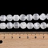Natural Selenite Beads Strands G-F805-01-5