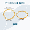 250pcs Tibetan Style Alloy Linking Rings FIND-PH0025-01AG-2