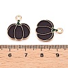 Thanksgiving Day Theme Alloy Enamel Pendants ENAM-T020-35L-3