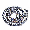 Electroplate Glass Beads EGLA-Q091-14mm-B01-2