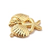 Ion Plating(IP) 304 Stainless Steel Pendants STAS-I197-003G-4