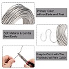 Anodized Aluminum Wire AW-S001-1.5mm-21-5