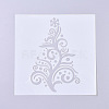 Christmas Theme Plastic Reusable Drawing Painting Stencils Templates DIY-G027-E02-1