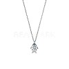 925 Sterling Silver Pendant Necklaces NJEW-BB34174-B-1