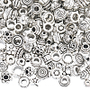 8 Bags Tibetan Style Alloy Beads FIND-SC0017-89-6