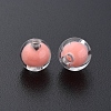 Transparent Acrylic Beads TACR-S152-15A-4