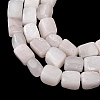 Natural Selenite Beads Strands G-B155-D17-4