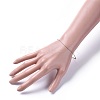 Adjustable Flat Waxed Polyester Cords Bracelet Making AJEW-JB00508-03-4