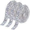 Resin Rhinestone Crystals Beaded Trim DIY-WH20055-024-1