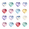 100Pcs 10 Colors Transparent Glass Beads GLAA-CJ0001-56-6
