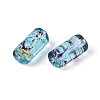 Picasso Transparent Glass Bugle Beads SEED-N010-02J-2