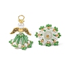 Glass Pendants PALLOY-MZ00968-2