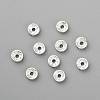 Iron Grade A Crystal Rhinestone Spacer Beads RB-A010-8MM-S-4