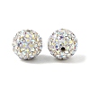 Pave Disco Ball Beads X-RB-Q195-14mm-AB-3